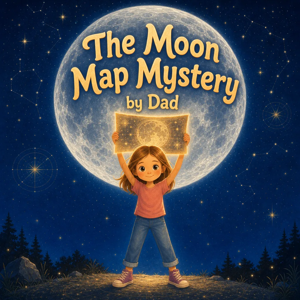 Front cover of The Moon Map Mystery
